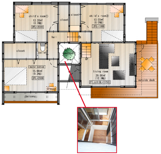 2階間取り図